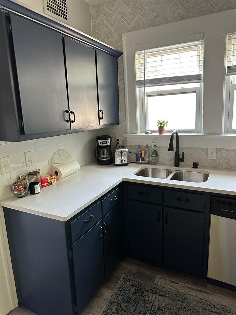 Kitchen after cleaning by Ella'z Cleaning