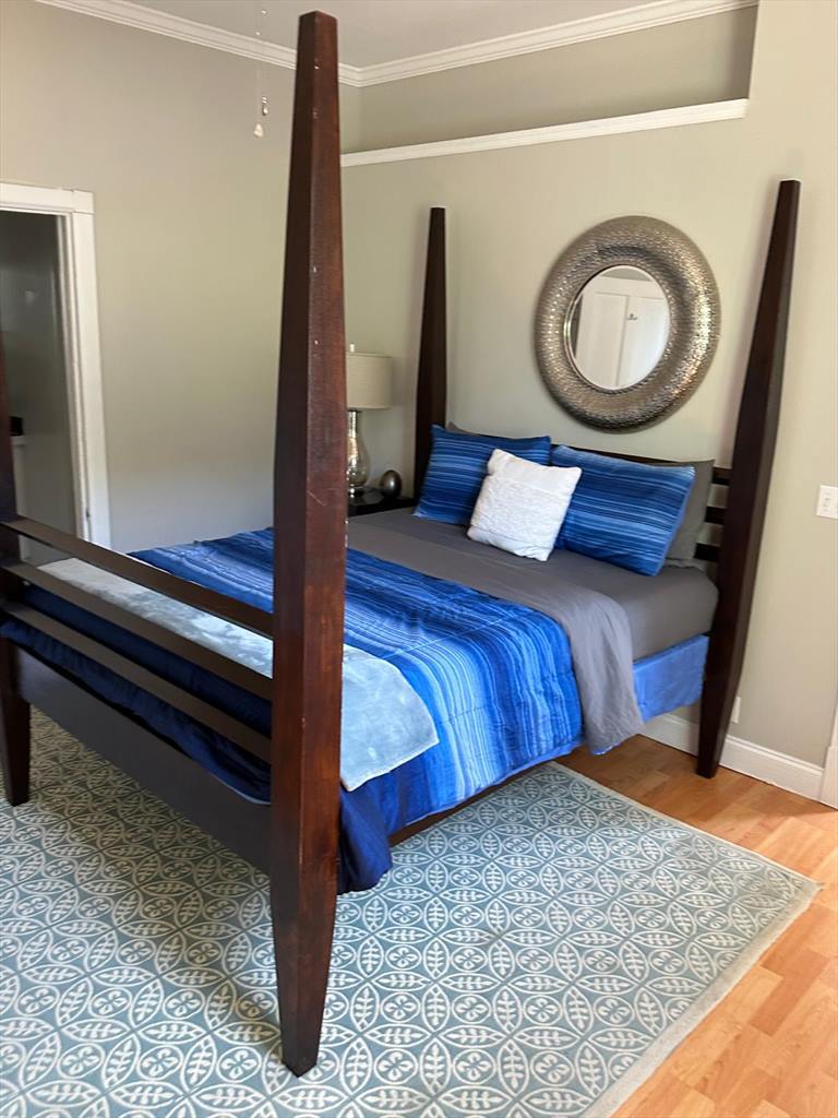 Bedroom after cleaning by Ella'z Cleaning