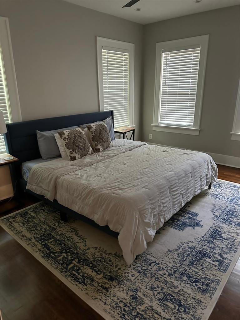Bedroom after cleaning by Ella'z Cleaning